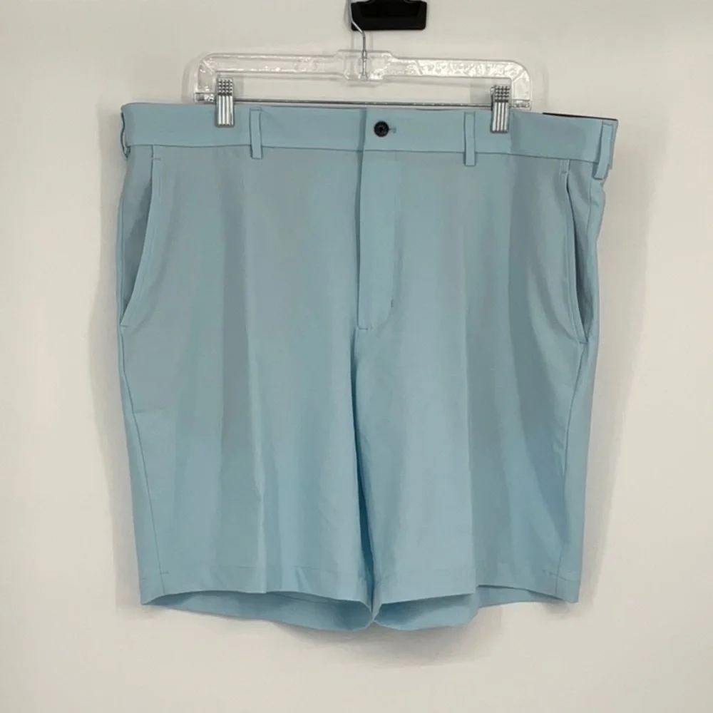Walter Hagen Performance 11 Golf Shorts W40 9” Inseam Blue Wrinkle Resistant NWT
